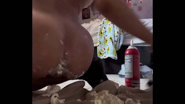 whipped cream ass fart time